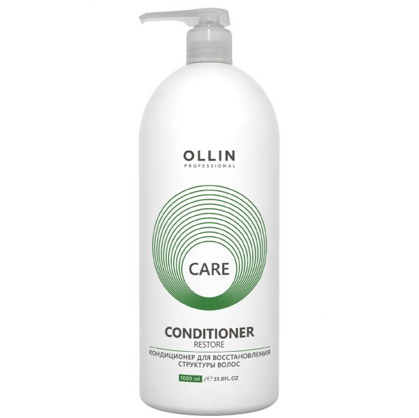 Conditioner for restoring the hair structure Care Restore OLLIN 1000 ml